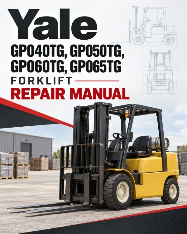 Yale GP040TG, GP050TG, GP060TG, GP065TG Forklift E177 Series Repair Manual