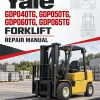 Yale GDP040TG, GDP050TG, GDP060TG, GDP065TG Forklift E177 Series Repair Manual Yale GDP040TG, GDP050TG, GDP060TG, GDP065TG Forklift E177 Series Repair Manual