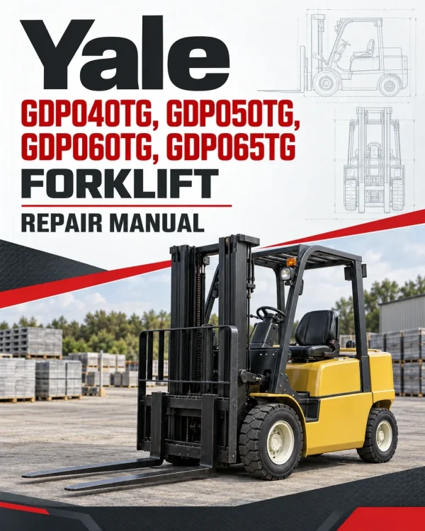 Yale GDP040TG, GDP050TG, GDP060TG, GDP065TG Forklift E177 Series Repair Manual Yale GDP040TG, GDP050TG, GDP060TG, GDP065TG Forklift E177 Series Repair Manual
