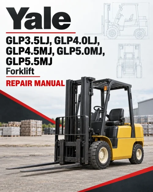 Yale GLP3.5LJ, GLP4.0LJ, GLP4.5MJ, GLP5.0MJ, GLP5.5MJ Forklift E813 Series Repair Manual Yale GLP3.5LJ, GLP4.0LJ, GLP4.5MJ, GLP5.0MJ, GLP5.5MJ Forklift E813 Series Repair Manual