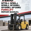 Yale GP70LJ, GP80LJ, GP90LJ, GP100MJ, GP100MJ, GP120MJ Forklift E813 Series Repair Manual