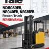 Yale NDR030EB, NR040EB, NR035EB Reach Truck E815 Series Repair Manual