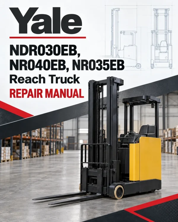 Yale NDR030EB, NR040EB, NR035EB Reach Truck E815 Series Repair Manual