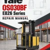 Yale OS030BF Order Picker E826 Series Repair Manual Yale OS030BF Order Picker E826 Series Repair Manual