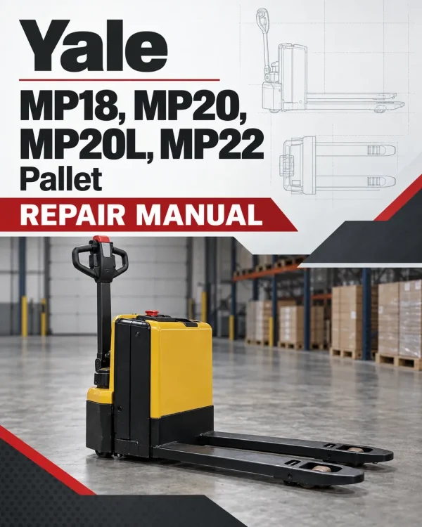 Yale MP18, MP20, MP20L, MP22 Pallet E842 Series Repair Manual