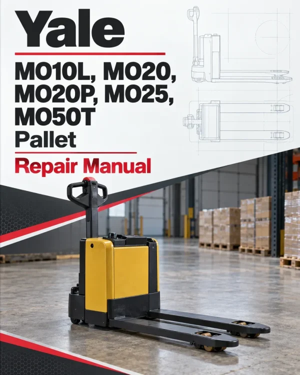 Yale MO10L, MO20, MO20P, MO25, MO50T Pallet E857 Series Repair Manual