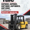 Yale GDP80DC, GDP90DC, GDP100DC, GDP100DCS, GDP120DC Forklift E876 Series Repair Manual Yale GDP80DC, GDP90DC, GDP100DC, GDP100DCS, GDP120DC Forklift E876 Series Repair Manual