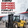 Yale GDP130EC, GDP140EC, GDP160EC Forklift E877 Series Repair Manual