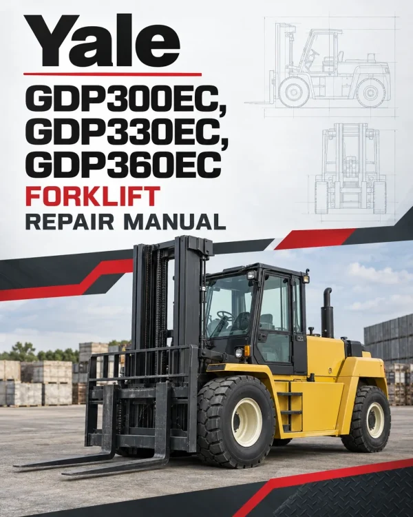 Yale GDP300EC, GDP330EC, GDP360EC Forklift E877 Series Repair Manual Yale GDP300EC, GDP330EC, GDP360EC Forklift E877 Series Repair Manual