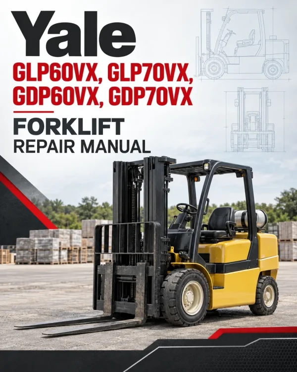 Yale GLP60VX, GLP70VX, GDP60VX, GDP70VX Forklift E878 Series Repair Manual Yale GLP60VX, GLP70VX, GDP60VX, GDP70VX Forklift E878 Series Repair Manual