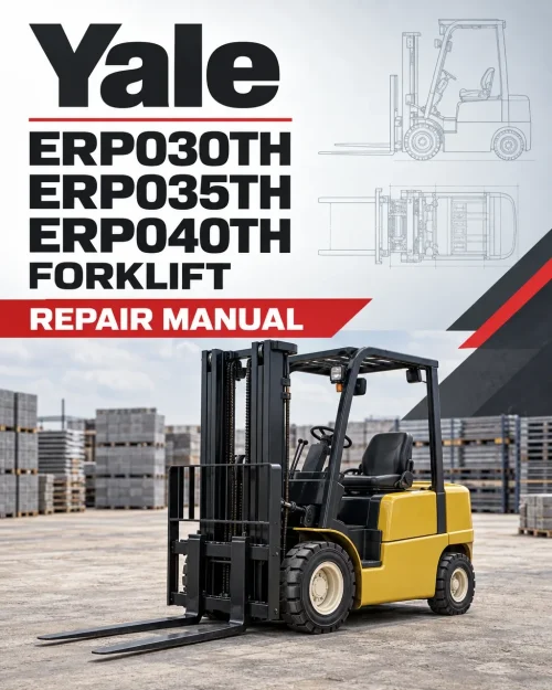 Yale ERP030TH, ERP035TH, ERP040TH Forklift F807 Series Repair Manual Yale ERP030TH, ERP035TH, ERP040TH Forklift F807 Series Repair Manual