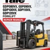 Yale GDP080VX, GDP090VX, GDP100VX, GDP110VX, GDP120VX Forklift F813 Series Repair Manual Yale GDP080VX, GDP090VX, GDP100VX, GDP110VX, GDP120VX Forklift F813 Series Repair Manual