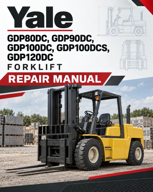 Yale GDP80DC, GDP90DC, GDP100DC, GDP100DCS, GDP120DC Forklift F876 Series Repair Manual Yale GDP80DC, GDP90DC, GDP100DC, GDP100DCS, GDP120DC Forklift F876 Series Repair Manual