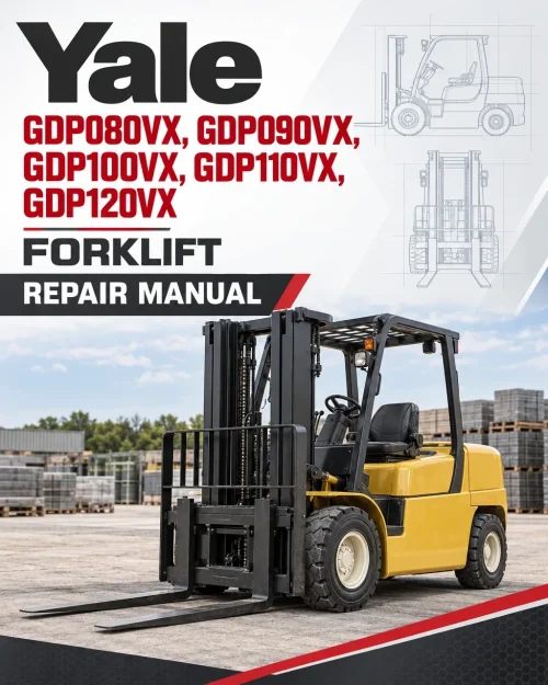 Yale GDP080VX, GDP090VX, GDP100VX, GDP110VX, GDP120VX Forklift G813 Series Repair Manual Yale GDP080VX, GDP090VX, GDP100VX, GDP110VX, GDP120VX Forklift G813 Series Repair Manual