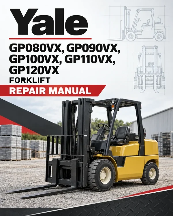 Yale GP080VX, GP090VX, GP100VX, GP110VX, GP120VX Forklift G813 Series Repair Manual
