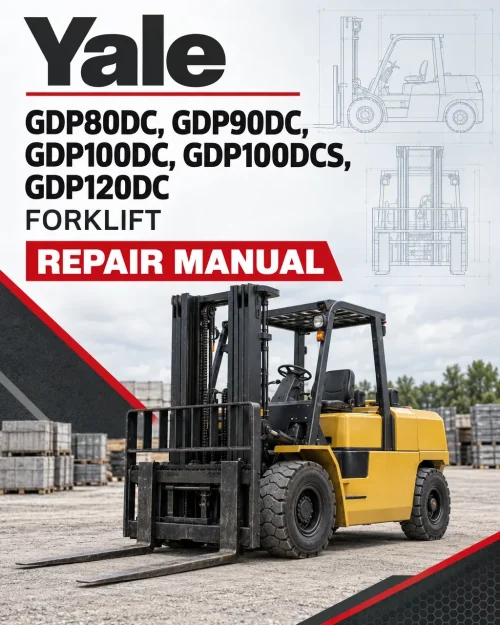 Yale GDP80DC, GDP90DC, GDP100DC, GDP100DCS, GDP120DC Forklift G876 Series Repair Manual Yale GDP80DC, GDP90DC, GDP100DC, GDP100DCS, GDP120DC Forklift G876 Series Repair Manual