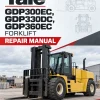 Yale GDP300EC, GDP330DC, GDP360EC Forklift G877 Series Repair Manual