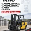 Yale GLP40VX5, GLP40VX6, GLP45VX6, GLP50VX, GLP55VX Forklift H813 Series Repair Manual Yale GLP40VX5, GLP40VX6, GLP45VX6, GLP50VX, GLP55VX Forklift H813 Series Repair Manual