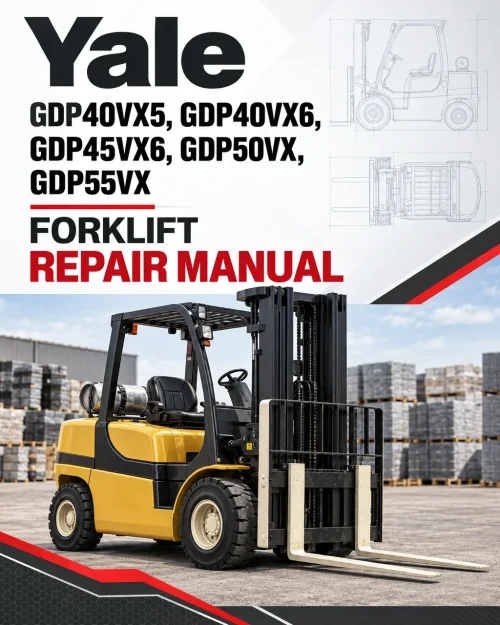 Yale GDP40VX5, GDP40VX6, GDP45VX6, GDP50VX, GDP55VX Forklift H813 Series Repair Manual Yale GDP40VX5, GDP40VX6, GDP45VX6, GDP50VX, GDP55VX Forklift H813 Series Repair Manual