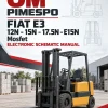 OM PIMESPO FIAT E3 12N -15N -17.5N- E15N Mosfet Electronic Schematic Manual OM PIMESPO FIAT E3 12N -15N -17.5N- E15N Mosfet Electronic Schematic Manual