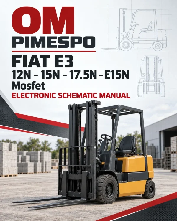 OM PIMESPO FIAT E3 12N -15N -17.5N- E15N Mosfet Electronic Schematic Manual OM PIMESPO FIAT E3 12N -15N -17.5N- E15N Mosfet Electronic Schematic Manual