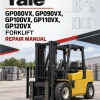 Yale GP080VX, GP090VX, GP100VX, GP110VX, GP120VX Forklift H813 Series Repair Manual