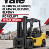 Yale GLP40VX5, GLP40VX6, GLP45VX6, GLP50VX, GLP55VX Forklift J813 Series Repair Manual Yale GLP40VX5, GLP40VX6, GLP45VX6, GLP50VX, GLP55VX Forklift J813 Series Repair Manual