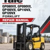 Yale GP080VX, GP090VX, GP100VX, GP110VX, GP120VX Forklift J813 Series Repair Manual
