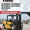 Yale GLP080VX, GLP090VX, GLP100VX, GLP110VX, GLP120VX Forklift J813 Series Repair Manual Yale GLP080VX, GLP090VX, GLP100VX, GLP110VX, GLP120VX Forklift J813 Series Repair Manual
