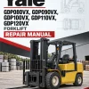 Yale GDP080VX, GDP090VX, GDP100VX, GDP110VX, GDP120VX Forklift J813 Series Repair Manual