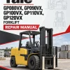 Yale GP080VX, GP090VX, GP100VX, GP110VX, GP120VX Forklift K813 Series Repair Manual
