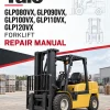 Yale GLP080VX, GLP090VX, GLP100VX, GLP110VX, GLP120VX Forklift K813 Series Repair Manual Yale GLP080VX, GLP090VX, GLP100VX, GLP110VX, GLP120VX Forklift K813 Series Repair Manual