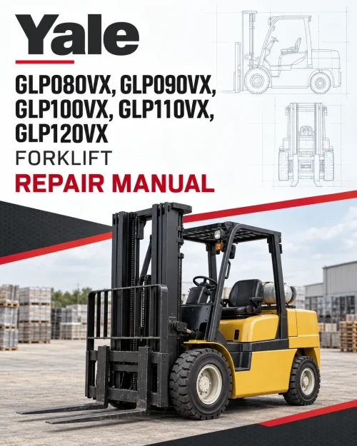 Yale GLP080VX, GLP090VX, GLP100VX, GLP110VX, GLP120VX Forklift K813 Series Repair Manual Yale GLP080VX, GLP090VX, GLP100VX, GLP110VX, GLP120VX Forklift K813 Series Repair Manual