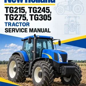 New Holland TG215, TG245, TG275, TG305 Tractor Service Manual New Holland TG215, TG245, TG275, TG305 Tractor Service Manual
