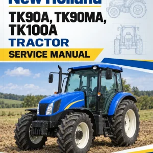 New Holland TK90A, TK90MA, TK100A Tractor Service Manual