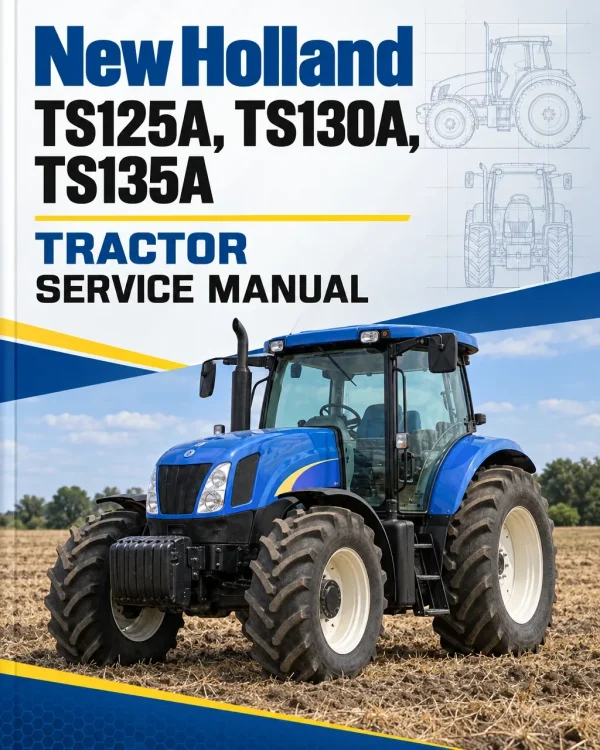 New Holland TS125A, TS130A, TS135A Tractor Service Manual