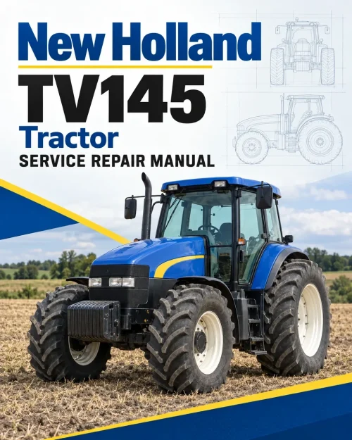 New Holland TV145 Tractor Service Manual New Holland TV145 Tractor Service Manual