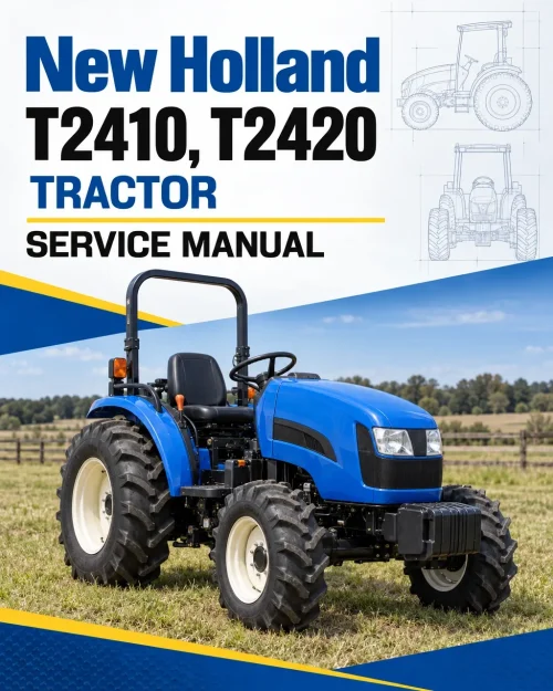 New Holland T2410, T2420 Tractor Service Manual