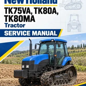 New Holland TK75VA, TK80A, TK80MA Tractor Service Manual New Holland TK75VA, TK80A, TK80MA Tractor Service Manual