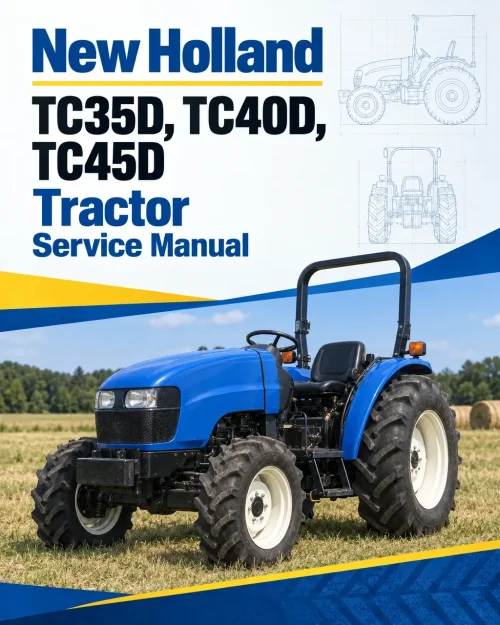 New Holland TC35D, TC40D, TC45D Tractor Service Manual