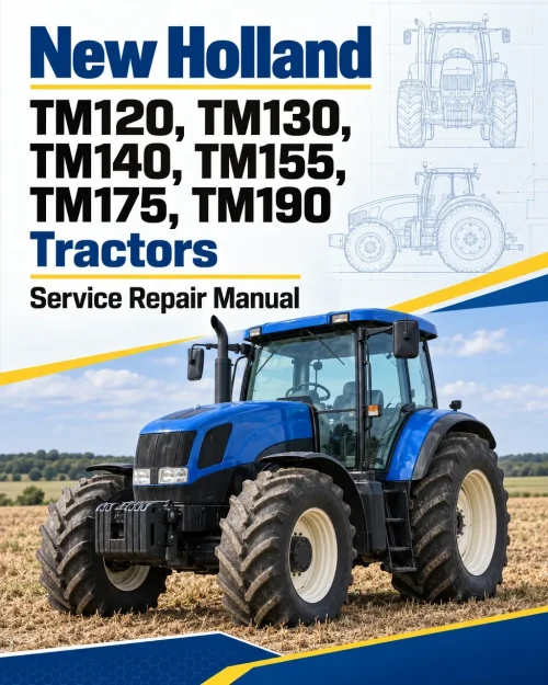 New Holland TM120, TM130, TM140, TM155, TM175, TM190 Tractors Manual New Holland TM120, TM130, TM140, TM155, TM175, TM190 Tractors Manual