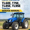 New Holland TL60E, T75E, TL85E, TL95E Tractor Service Manual
