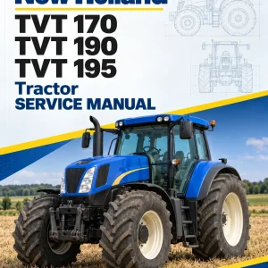 New Holland TVT 170, TVT 190, TVT 195 Tractor Service Manual New Holland TVT 170, TVT 190, TVT 195 Tractor Service Manual