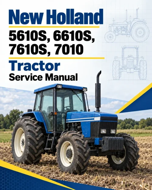 New Holland 5610S, 6610S, 7610S, 7010 Tractor Service Manual