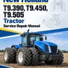 New Holland T9.390, T9.450, T9.505 Tractor Service Manual New Holland T9.390, T9.450, T9.505 Tractor Service Manual