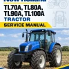 New Holland TL70A, TL80A, TL90A, TL100A Tractor Service Manual New Holland TL70A, TL80A, TL90A, TL100A Tractor Service Manual