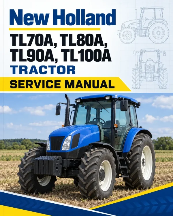 New Holland TL70A, TL80A, TL90A, TL100A Tractor Service Manual New Holland TL70A, TL80A, TL90A, TL100A Tractor Service Manual