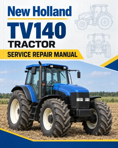 New Holland TV140 Tractor Service Manual New Holland TV140 Tractor Service Manual