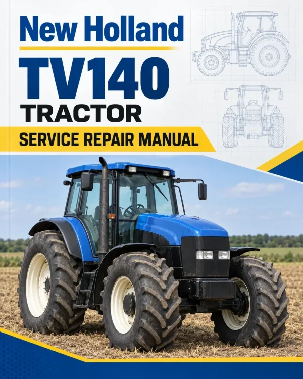 New Holland TV140 Tractor Service Manual