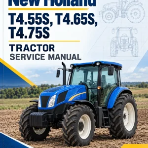 New Holland T4.55S, T4.65S, T4.75S Tractor Service Manual New Holland T4.55S, T4.65S, T4.75S Tractor Service Manual